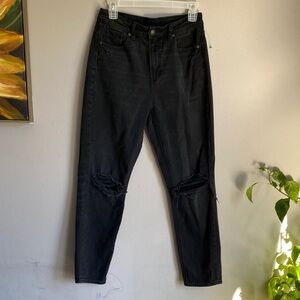 American Eagle Outfitters Black High Rise Jeans